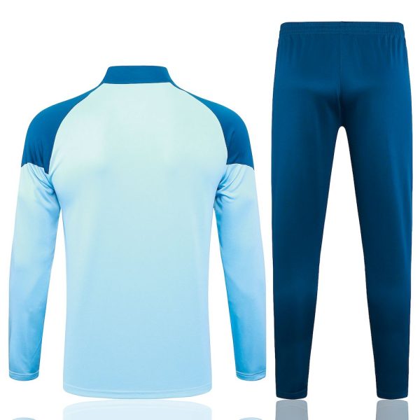 Manchester City 2023/24 Half-Zip Adult Sweater+Pant 815 - Image 2