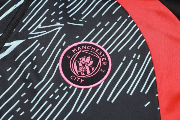Manchester City 2024/25 Half-Zip Adult Sweater+Pant 815 - Image 4