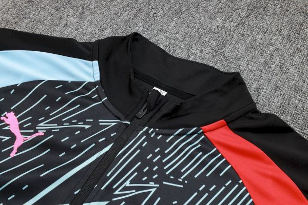 Manchester City 2024/25 Half-Zip Adult Sweater+Pant 815 - Image 3