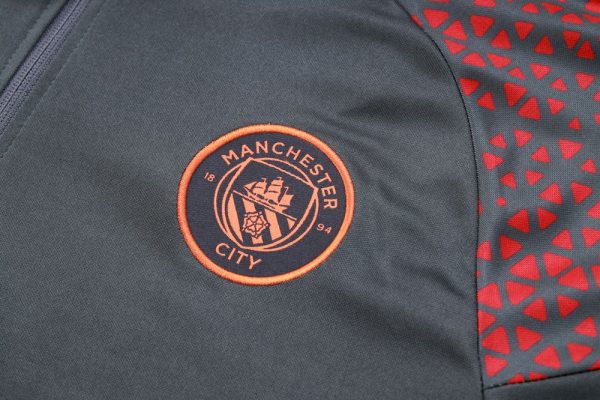 Manchester City 2024/25 Half-Zip Adult Sweater+Pant 815 - Image 4