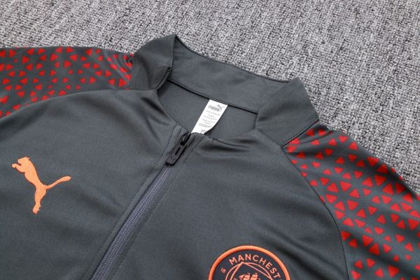 Manchester City 2024/25 Half-Zip Adult Sweater+Pant 815 - Image 3