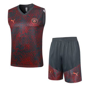 Manchester City 2023/24 Adult Tank Top+Short 815