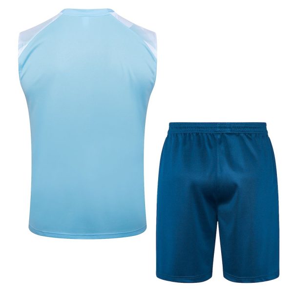 Manchester City 2023/24 Adult Tank Top+Short 815 - Image 2