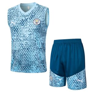 Manchester City 2023/24 Adult Tank Top+Short 815