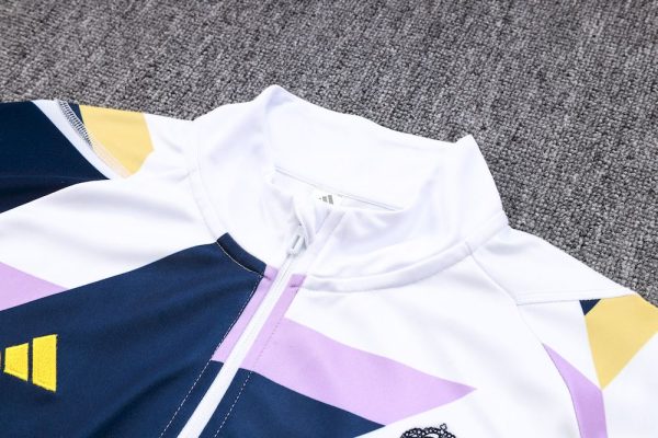 Real Madrid 2023/24 Half-Zip Adult Sweater+Pant 815 - Image 3