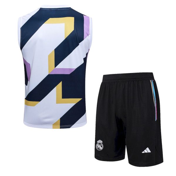 Real Madrid 2023/24 Adult Tank Top+Short 815 - Image 2