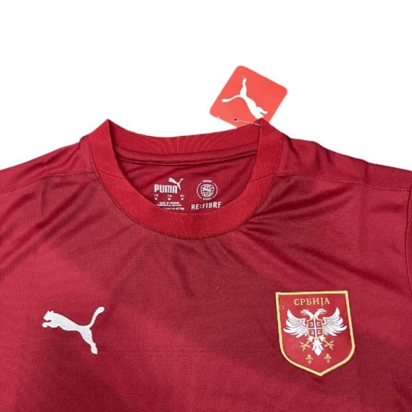 Serbia 2024/25 Euro Home Jersey - Image 3