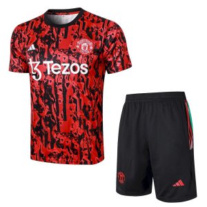 Manchester United 2023/24 Training Adult Jersey+Short 815