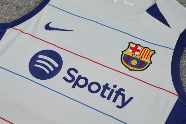 Barcelona 2023/24 Adult Tank Top+Short 418 - Image 4