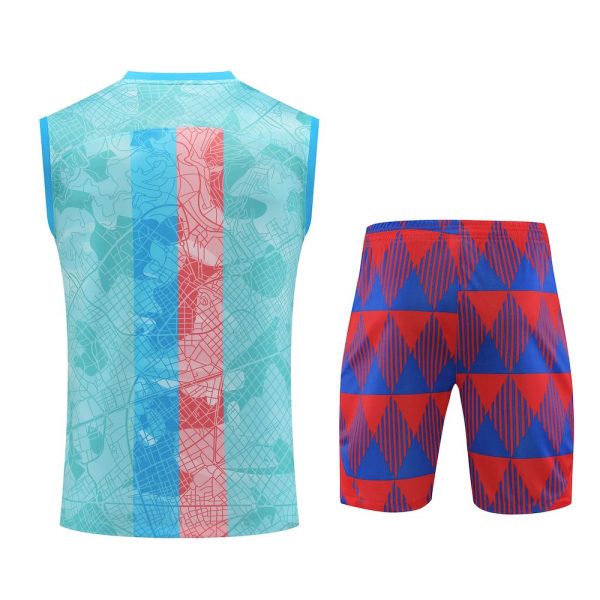 Barcelona 2023/24 Adult Tank Top+Short 418 - Image 2