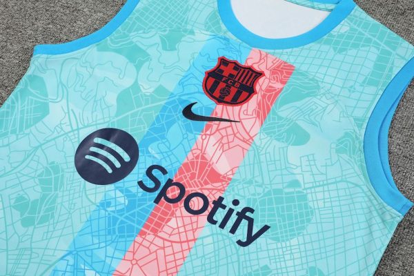 Barcelona 2023/24 Adult Tank Top+Short 418 - Image 3