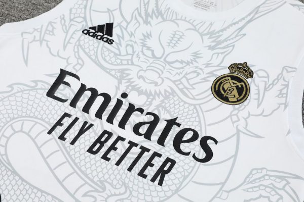 Real Madrid 2023/24 Adult Tank Top+Short 418 - Image 3