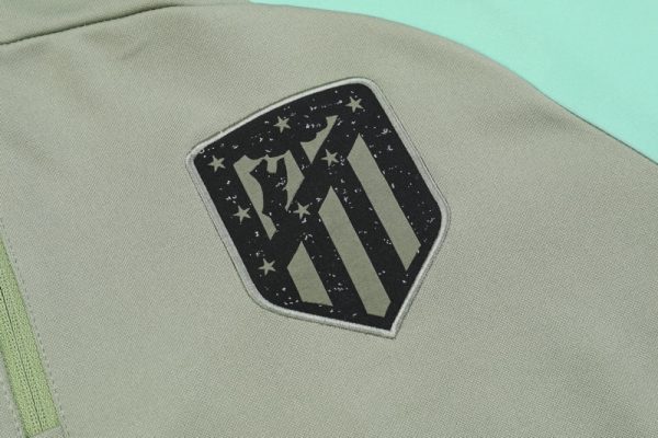 Atletico Madrid 2023/24 Half-Zip Adult Sweater+Pant 902 - Image 3