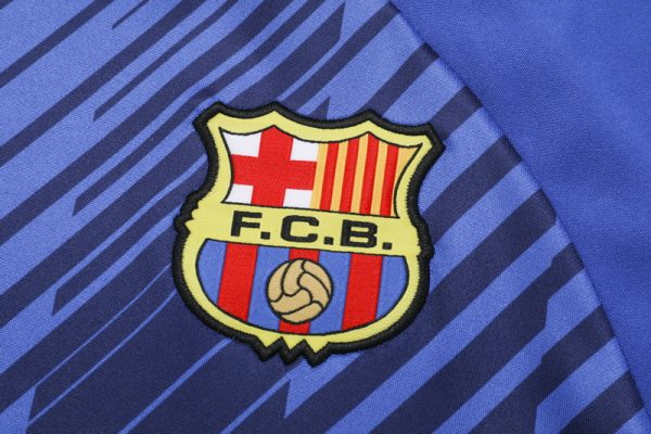 Barcelona 2023/24 Half-Zip Adult Sweater+Pant 902 - Image 4