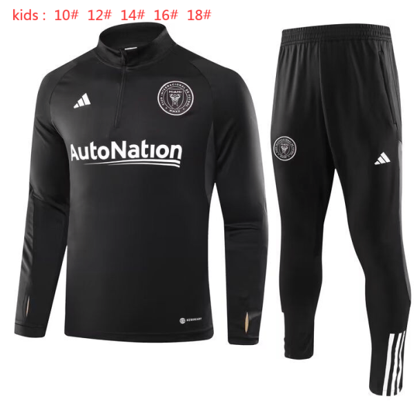 Inter Miami Cf 2023/24 Half-Zip Kids Sweater+Pant 902