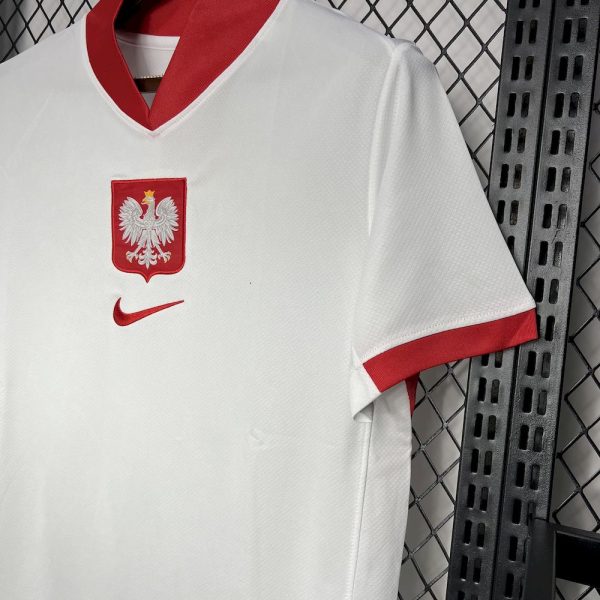 Poland 2024/25 Euro Home Jersey - Image 4