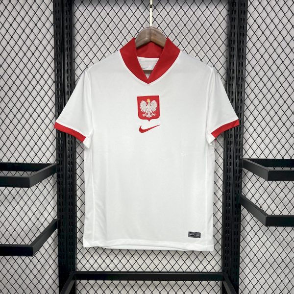 Poland 2024/25 Euro Home Jersey - Image 3