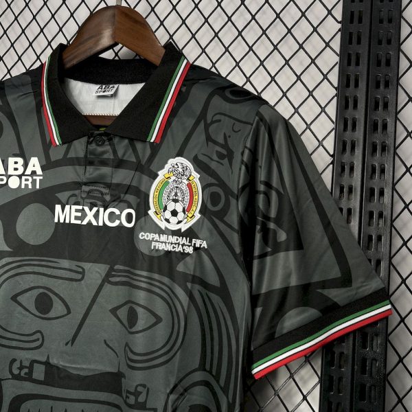 Mexico 1998 Fourth Retro Jersey - Image 3