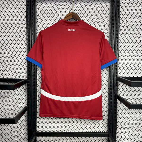 Serbia 2024/25 Euro Home Jersey - Image 2