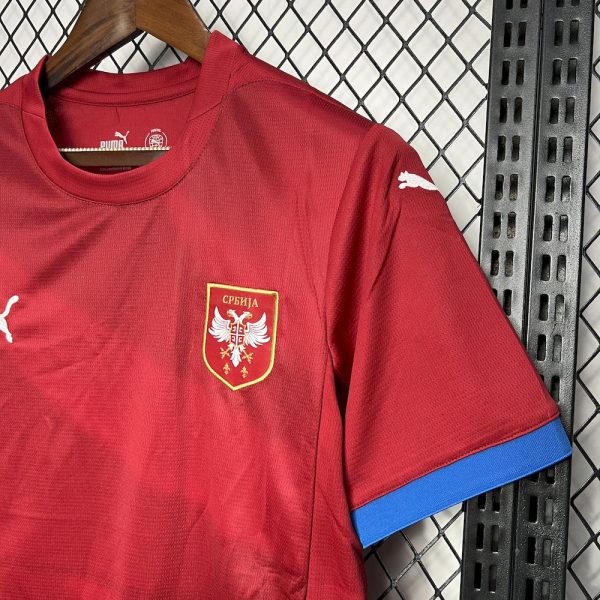 Serbia 2024/25 Euro Home Jersey - Image 5