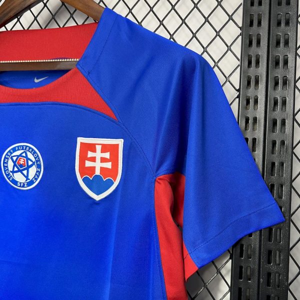 Slovakia 2024/25 Euro Home Jersey - Image 3