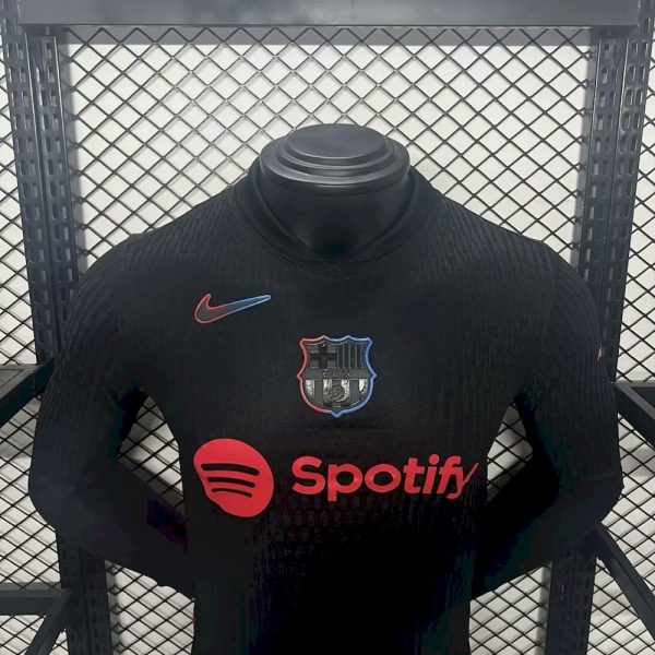 Barcelona 2024/25 Away Long Sleeves Jersey Player Version - Image 3