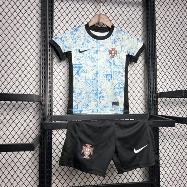 Portugal 2024/25 Euro Away Kids Kit - Image 10
