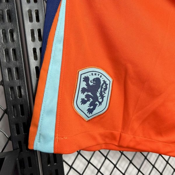 Netherlands 2024/25 Euro Home Shorts - Image 4
