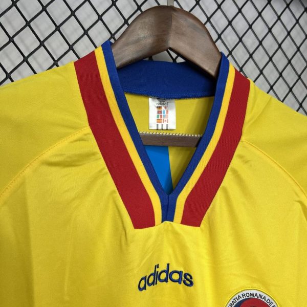 Romania 1994 Home Retro Jersey - Image 5