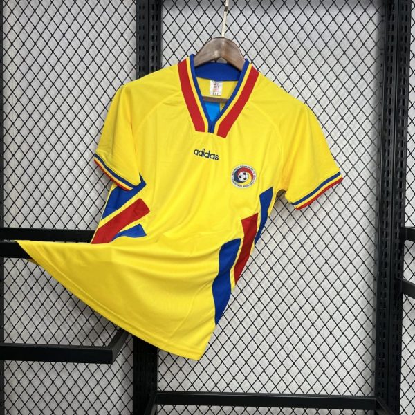 Romania 1994 Home Retro Jersey - Image 3