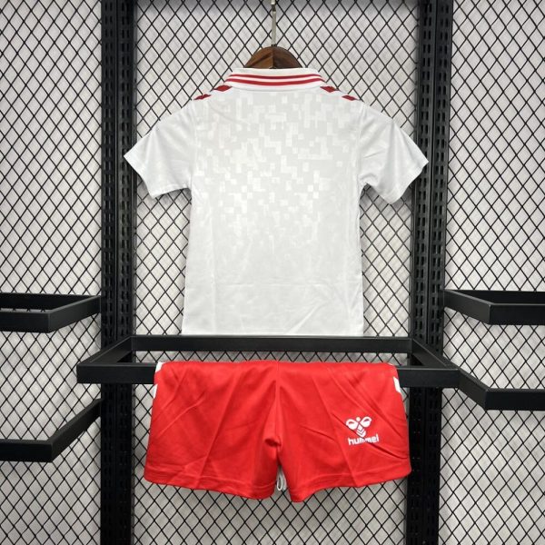 Denmark 2024/25 Euro Away Kids Kit - Image 2