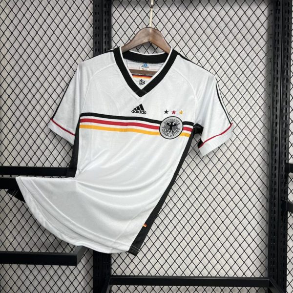 Germany 1998 Home Retro Jersey - Image 9