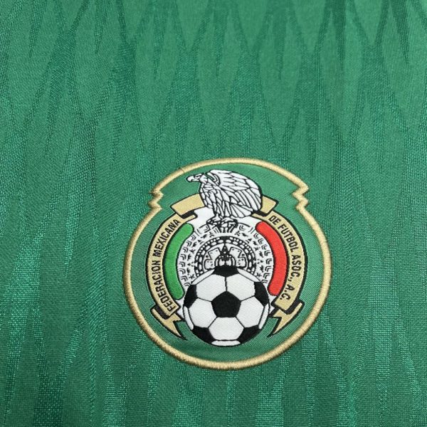 Mexico 2010 Home Retro Jersey - Image 4