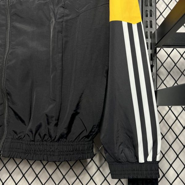 Germany 2024/25 Euro Black Windbreaker - Image 4
