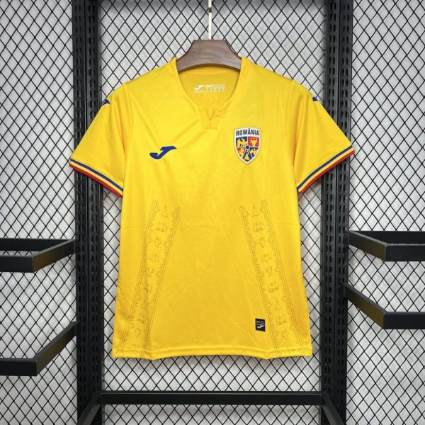 Romania 2024/25 Euro Home Jersey - Image 6