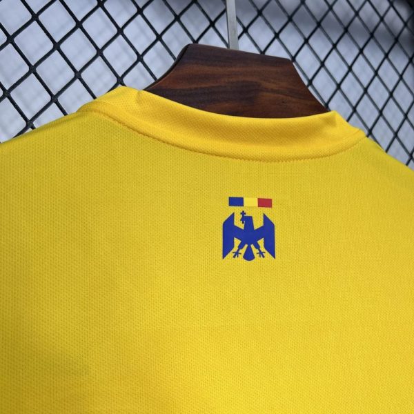 Romania 2024/25 Euro Home Jersey - Image 4