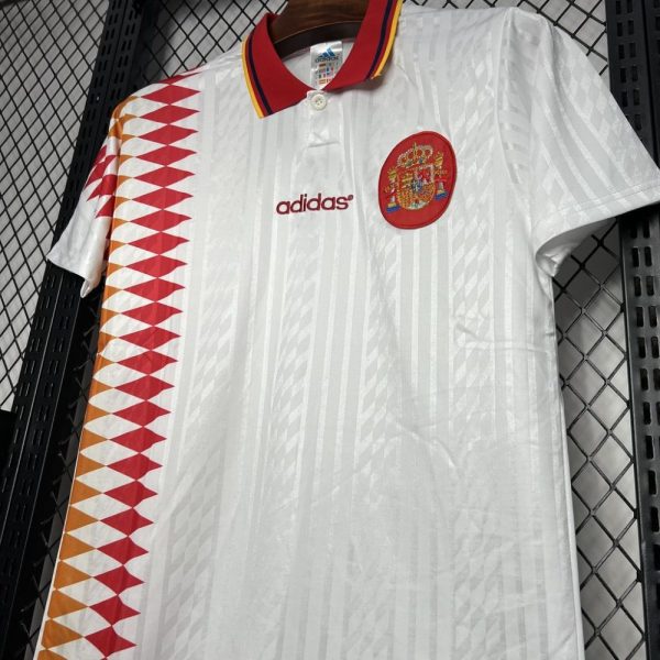 Spain 1994 Away Retro Jersey - Image 4