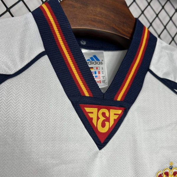 Spain 1998 Away Retro Jersey - Image 5