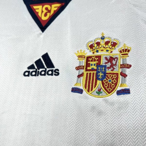 Spain 1998 Away Retro Jersey - Image 4