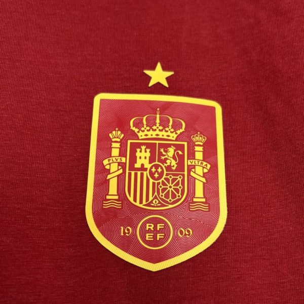 Spain 2024/25 Euro Retro Style Jersey - Image 4