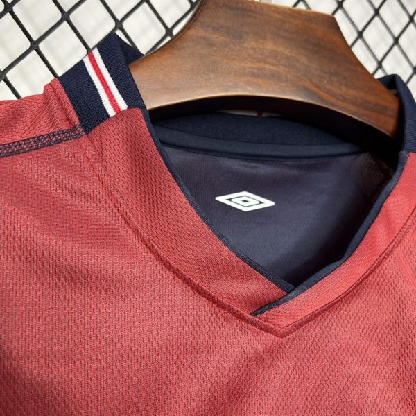 England 2002 Away Retro Jersey (Double-Sided) - Image 5
