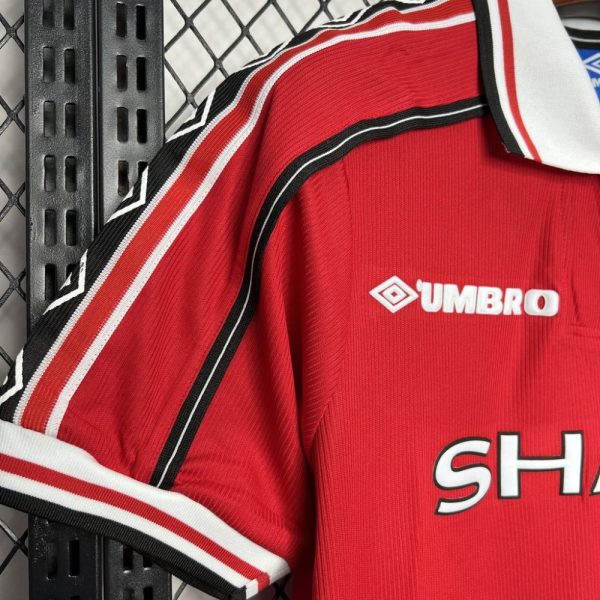 Manchester United 1998/99 Home Retro Jersey - Image 6