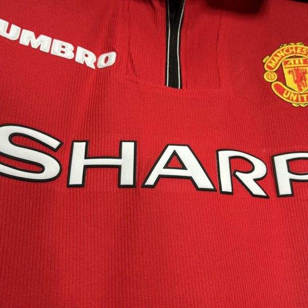 Manchester United 1998/99 Home Retro Jersey - Image 8