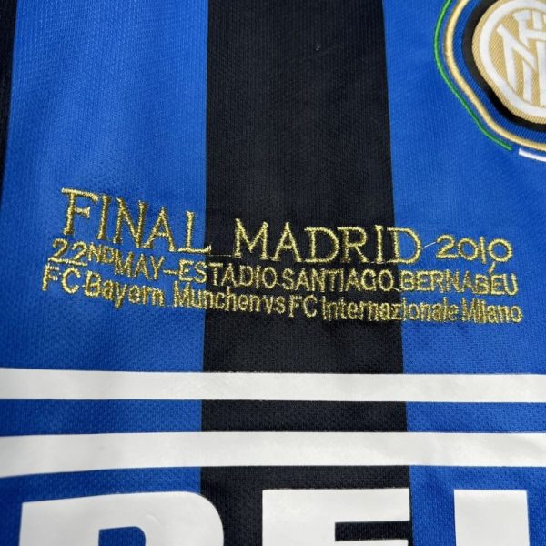 Inter Milan 2009/10 Home Retro Jersey - Image 3