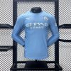 Manchester City 2024/25 Home Camiseta Manga Larga Versión Jugador
