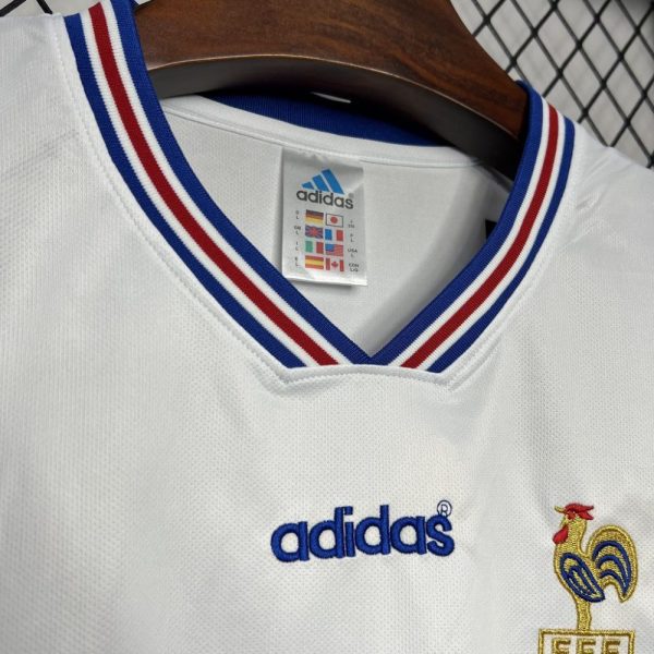 France 1996 Away Retro Jersey - Image 6