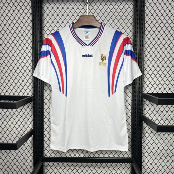 France 1996 Away Retro Jersey - Image 4