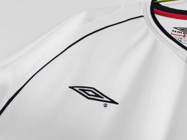 England 2001/03 Home Retro Jersey - Image 7