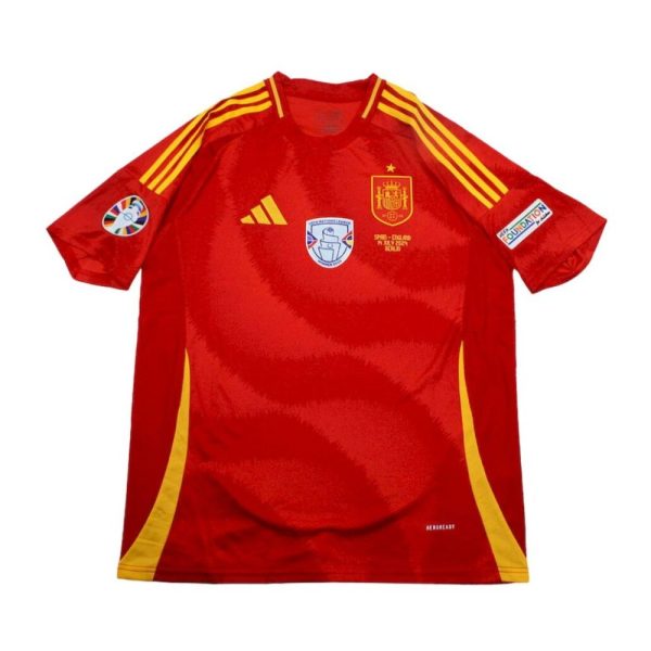 Spain 2024/25 Uefa Euro 2024 Champions Home Jersey