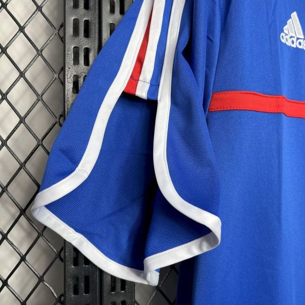 France 2000 Home Retro Jersey - Image 4
